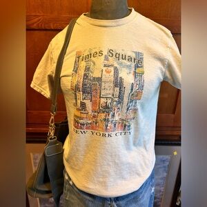 Times Square Tee, T-shirt, Vintage, distressed